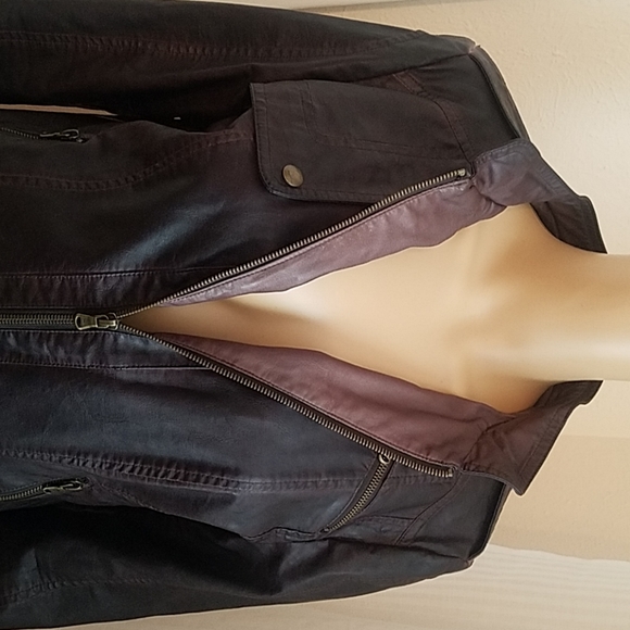 Guess distressed faux leather jacket - Picture 2 of 8